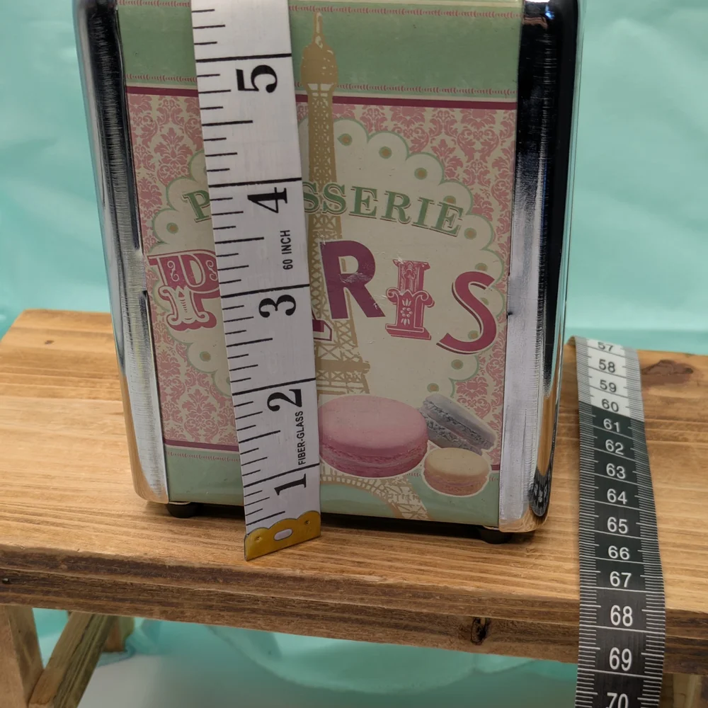 Paris Patisserie Napkin Holder Metal Diner Style